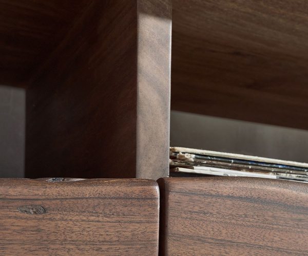 TV stolek Live Edge 230 cm akácie hnědá 4 zásuvky - Image 6