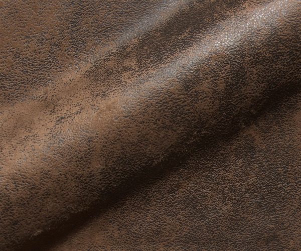 Barová židle Yulo-Flex vintage hnědá konzolová podnož plochá nerezová ocel - Image 4
