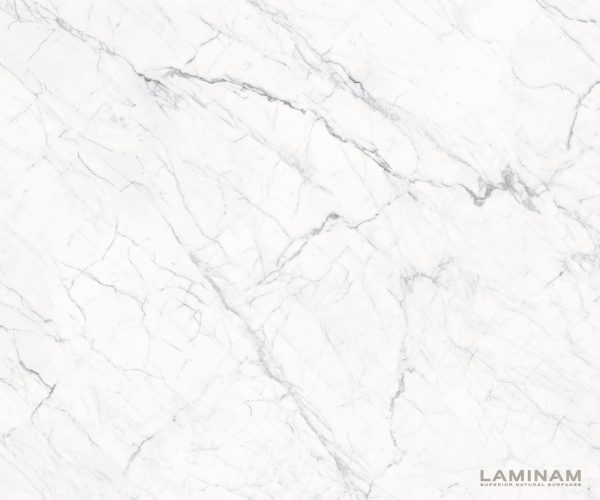 Jídelní stůl Edge 200x100cm Laminam® keramika bílá křížová podnož černá - Image 3