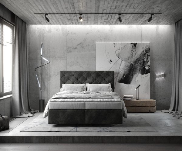 Boxspring postel Dream-Great 140x200 cm mikrovlákno antracitová vintage s matrací a topperem - Image 2