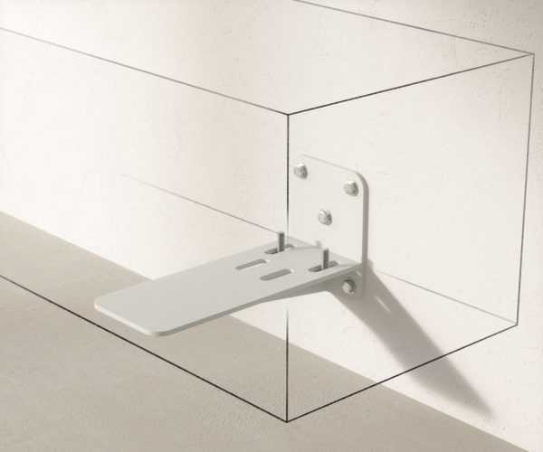 TV stolek Kayu 220 cm akácie přírodní 4 dvířka závěsné - Image 6