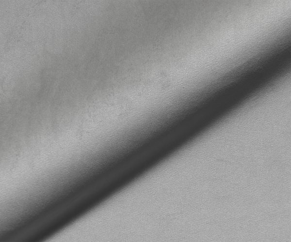 Barová židle Yulo-Flex samet šedá tenká podnož nerezová ocel - Image 4