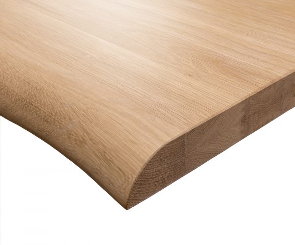 Jídelní stůl Edge-Pure 200x100 přírodní dub kov černá - Image 6