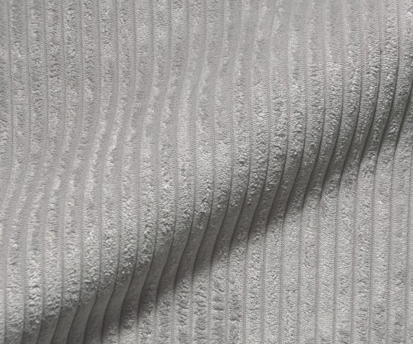 Boxspring postel Dream-Well 120x200 cm manšestr stříbrošedá s taštičkovou pružinovou matrací a visco topperem - Image 3