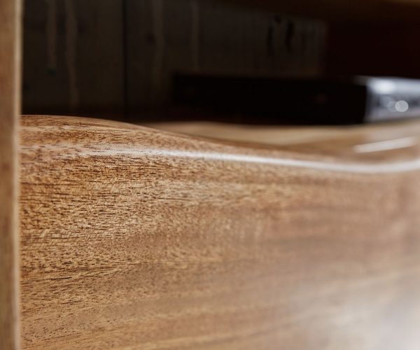 TV stolek Live Edge 190 cm akácie přírodní 4 zásuvky 2 přihrádky - Image 6
