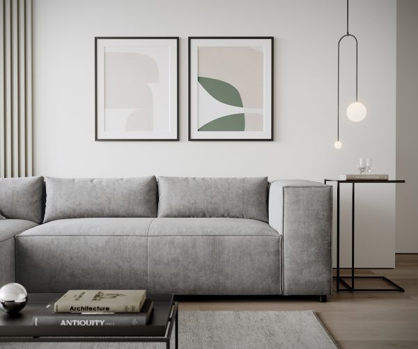 Rohová pohovka Brom 260x175 cm šedá lenoška mikrovlákno levá - Image 6