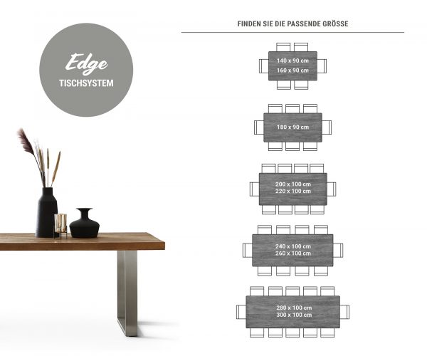 Jídelní stůl Edge 200x100 cm keramika zaoblená Laminam® Statuarettio bílá šikmá podnož nerezová ocel - Image 8