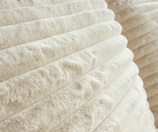 Boxspring postel Dream-Well plyšový manšestr 200x200 cm s matrací a topperem - Image 3