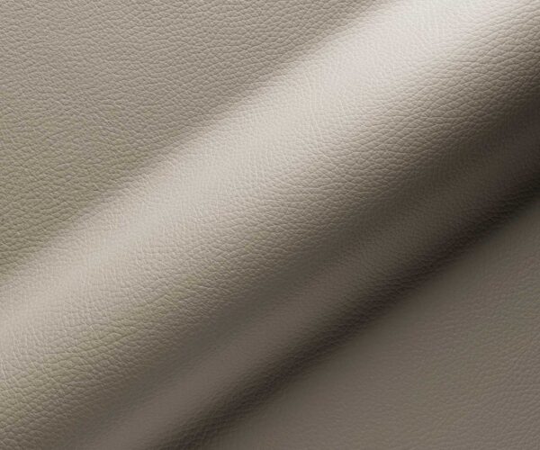Otočná židle Vinka-Flex s područkami křížová podnož zúžená kov černá pravá kůže taupe 180° otočná taštičkové pružiny - Image 3