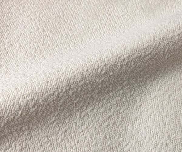 Postel Espazio 140x200 cm bouclé krémově bílá s úložným prostorem - Image 3