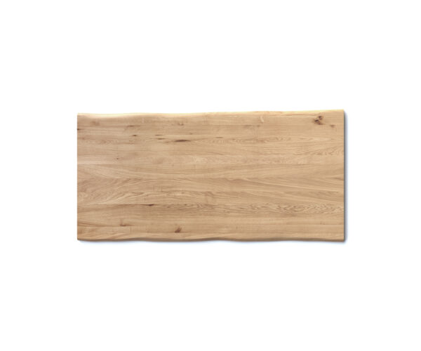 Stolová deska 200x100 cm přírodní dub nepravidelná hrana - Image 2