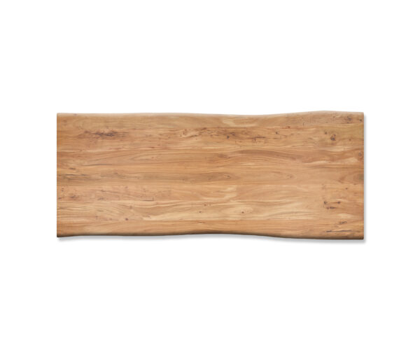 Stolová deska 240x100 cm přírodní akácie nepravidelná hrana - Image 2