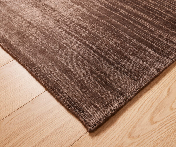 Koberec Basic 240x310 cm tmavě hnědý ručně tkaný - Image 2