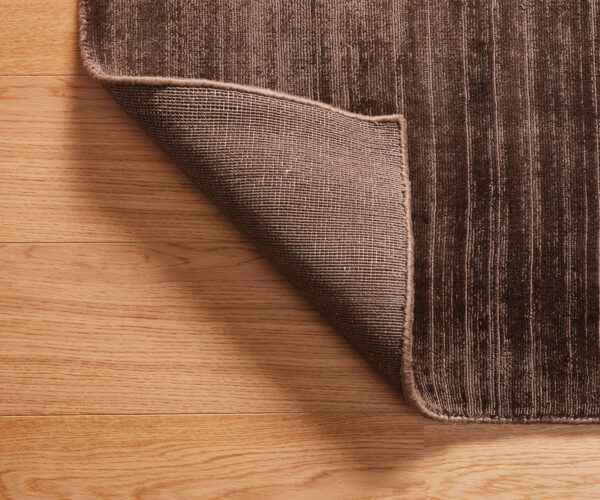 Koberec Basic 240x310 cm tmavě hnědý ručně tkaný - Image 5