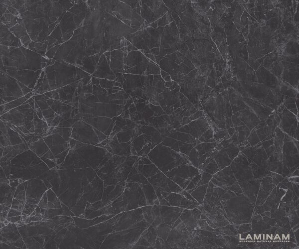Jídelní stůl Edge 300x100 keramika Laminam® Nero Greco antracitová podnož Infinity kovová černá - Image 3