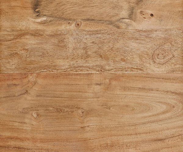 TV stolek Kiano 220 cm přírodní akácie 4 dvířka podnož ve tvaru "V" černá oboustranný - Image 3