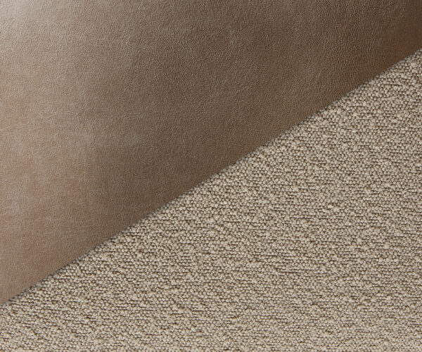 Jídelní židle Clea-Flex konzolová podnož kovová černá mix materiálů taupe taštičkové pružiny - Image 5
