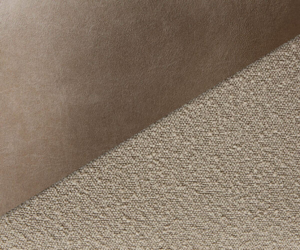 Otočná židle Vinka-Flex s područkami křížová podnož široká nerezová ocel smíšené materiály taupe 180° taštičkové pružiny - Image 6