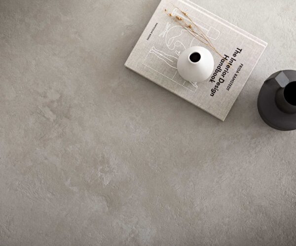 Konferenční stolek Vibana 140x80 cm keramika aspetto concreto beton-barevná kov podnož černá - Image 3