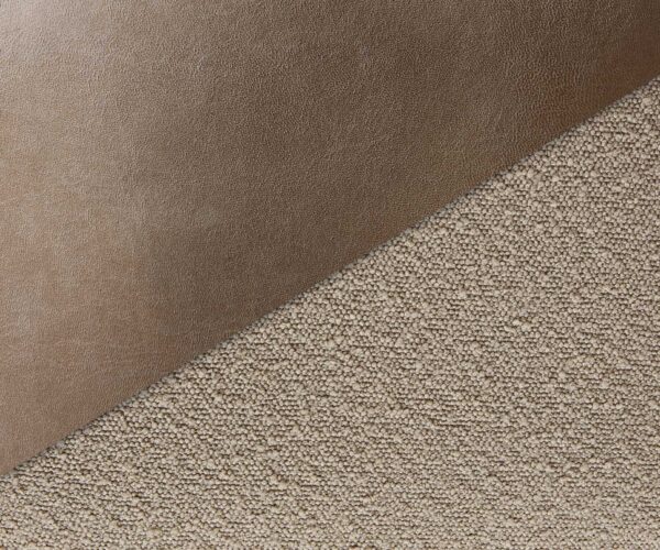 Barová židle Yago-Flex konzolová podnož plochá nerezová ocel smíšené materiály taupe taštičkové pružiny - Image 5