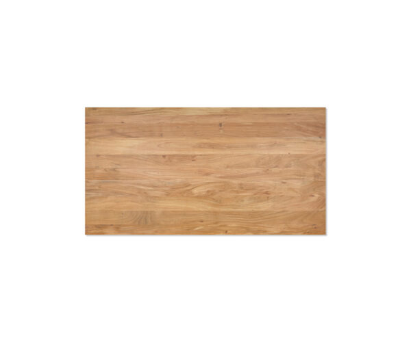 Stolová deska Edge 180x90 cm přírodní akácie švýcarská hrana - Image 2