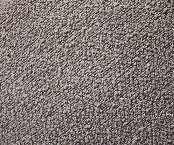 Čalouněná postel Espazio 140x200 cm bouclé stříbrně šedá s úložným prostorem - Image 3