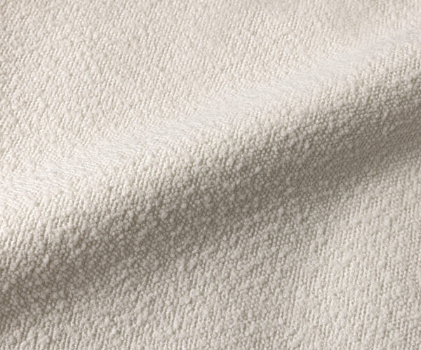 Čalouněná postel Coperti 140x200 cm bouclé krémově bílá - Image 3