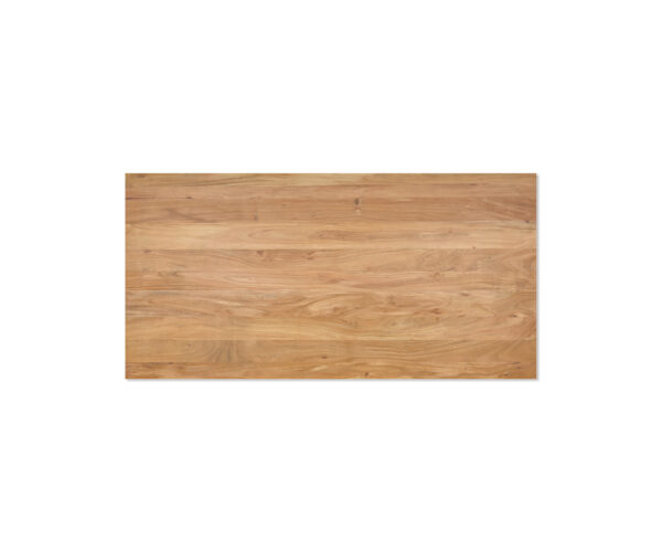 Stolová deska 200x100cm přírodní akácie švýcarský okraj - Image 2