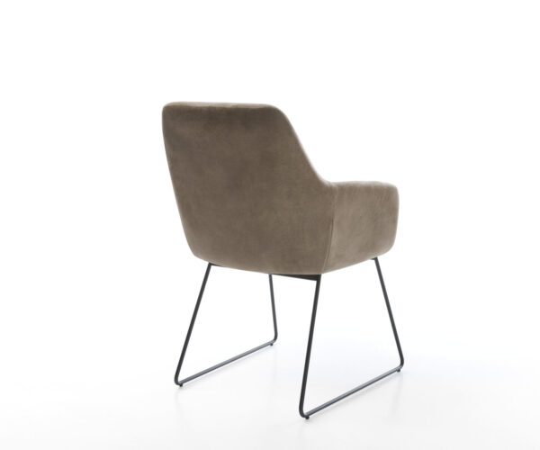 Jídelní židle Pejo-Flex taupe vintage černá podnož - Image 5
