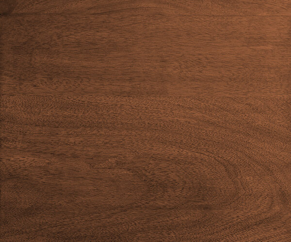 Jídelní stůl Edge 260x100cm XL akácie hnědá nerezová ocel stříbrná šikmá - Image 3