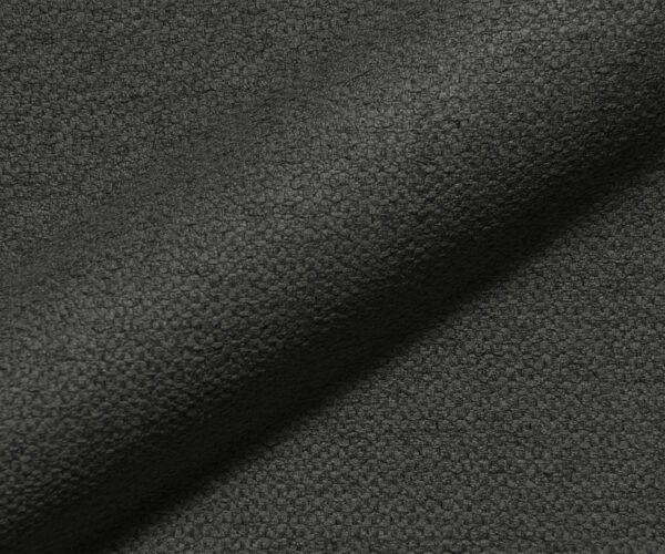 Otočná židle Elda-Flex s texturovanou látkou v antracitové barvě Křížová podnož z nerezové oceli kuželová 180° otočná - Image 3